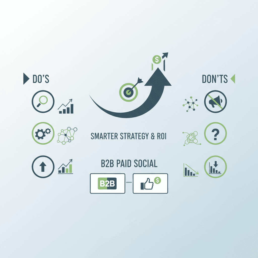 B2B Paid Social: Do's & Don'ts for Smarter Strategy & ROI